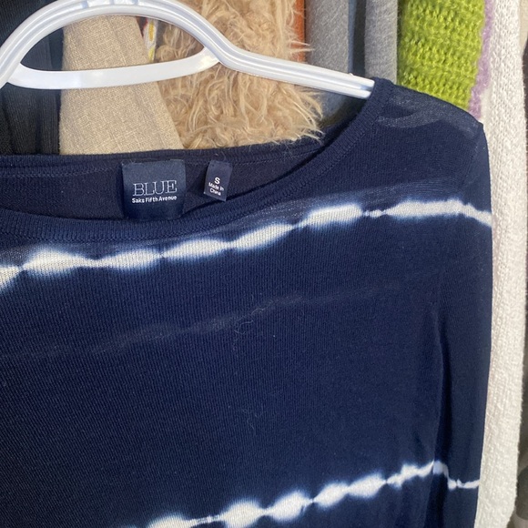 Saks Fifth Avenue Tie Dye Small Blouse - Picture 2 of 2